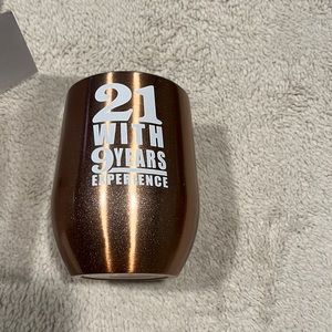 Wine tumbler , bronze